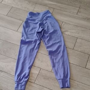 Purple High-Waisted Leggings